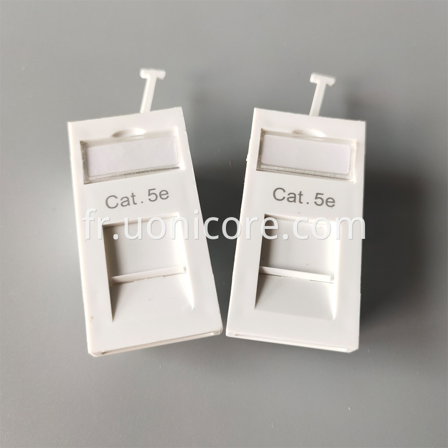 UK Type CAT5E wall face plate